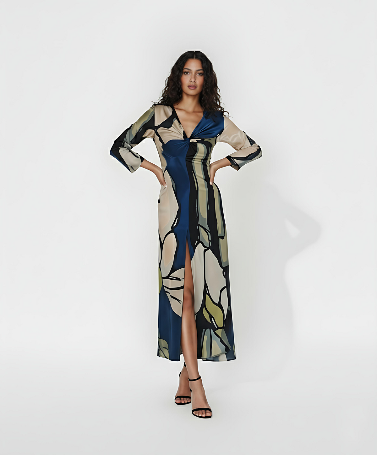Abstract Elegance Dress