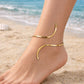 Sculpted Open Anklet