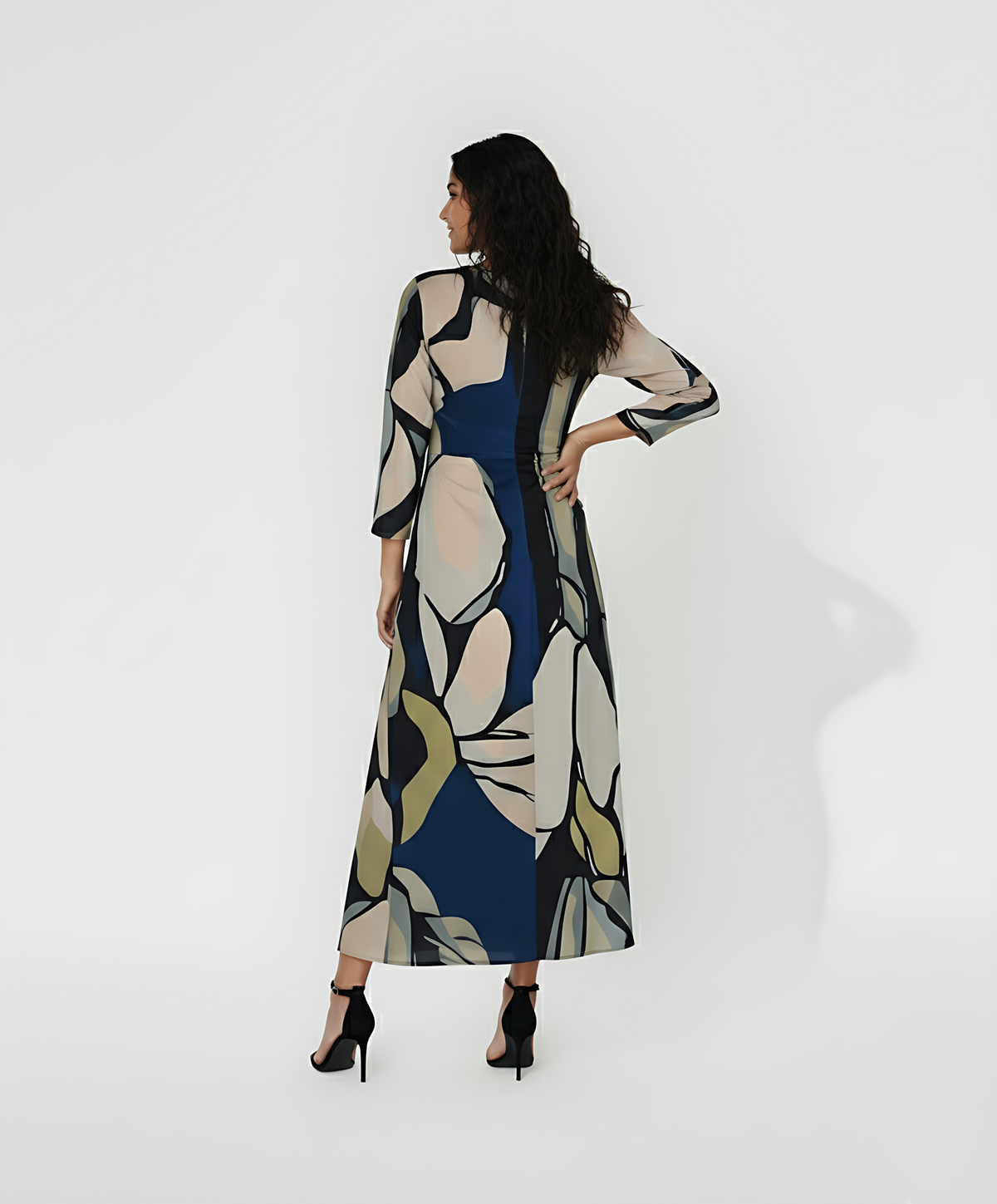 Abstract Elegance Dress