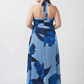 Plus size crepe dress with a fluid, non-clingy silhouette that drapes smoothly over curves and allows easy movement