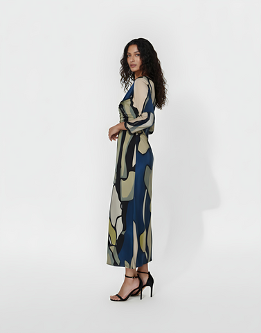Abstract Elegance Dress
